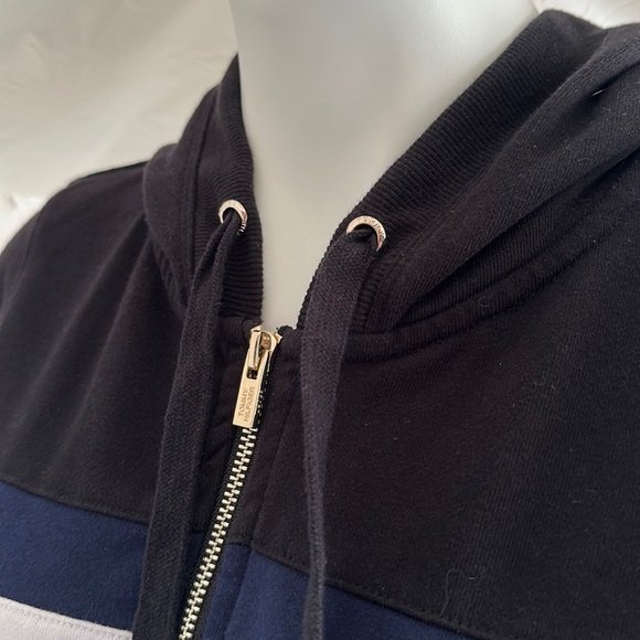 Tommy Hilfiger black blue red and white full zip hoodie - Picture 12 of 13